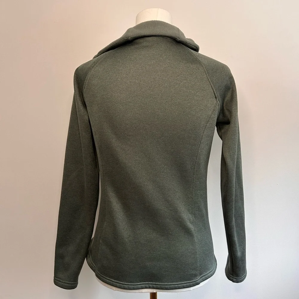 The North Face Women’s Agave 1/4 Asymmetric Snap Fleece Pullover Size S/P - Picture 4 of 5